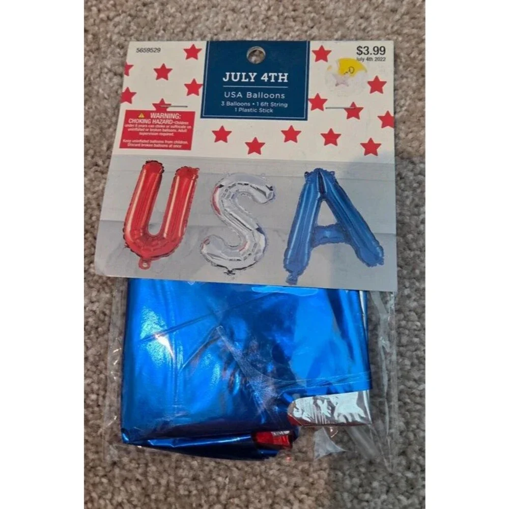 Patriotic balloon kits